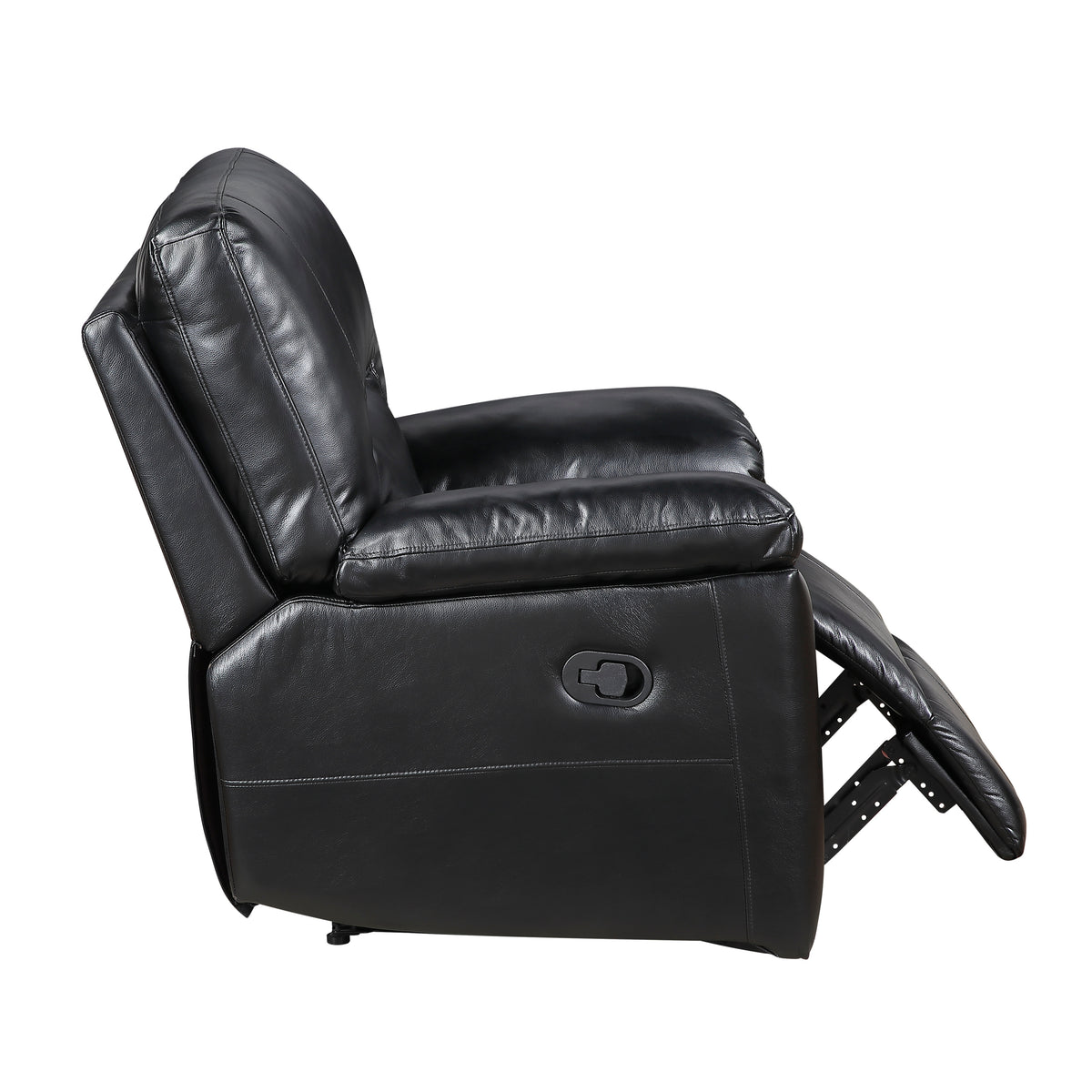 Maverick Black Reclining Chair - Ornate Home