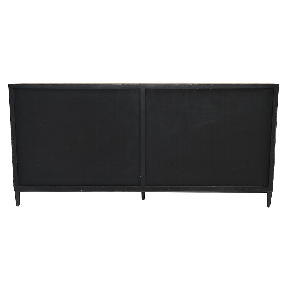 Maverick Brown/Natural Cabinet - Ornate Home