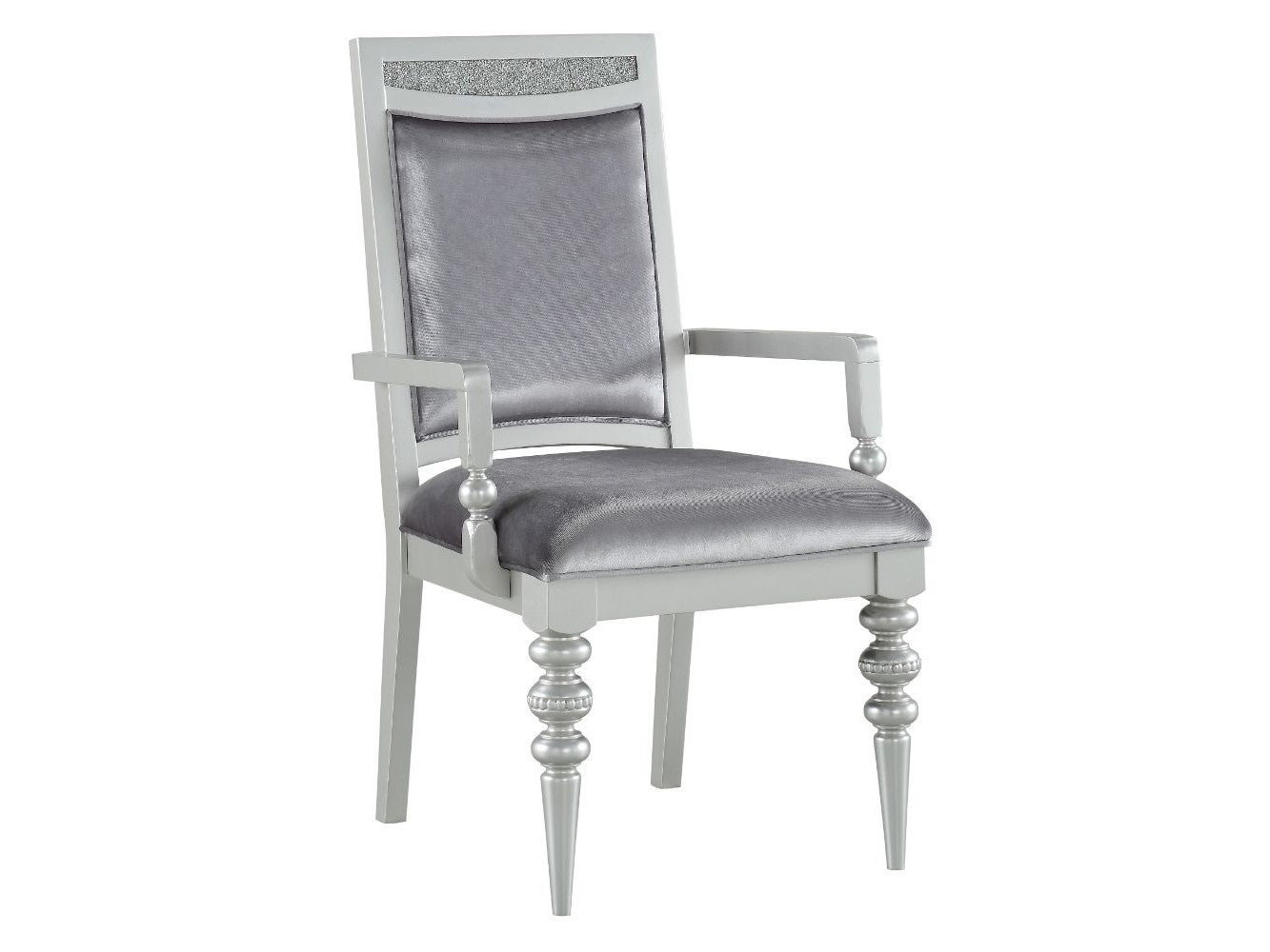 Maverick Platinum Dining Chair (Set of 2) - Ornate Home
