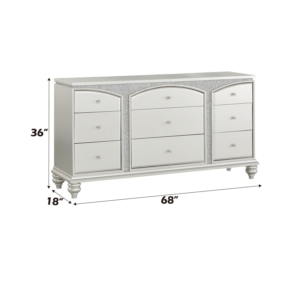 Maverick Platinum Dresser - Ornate Home