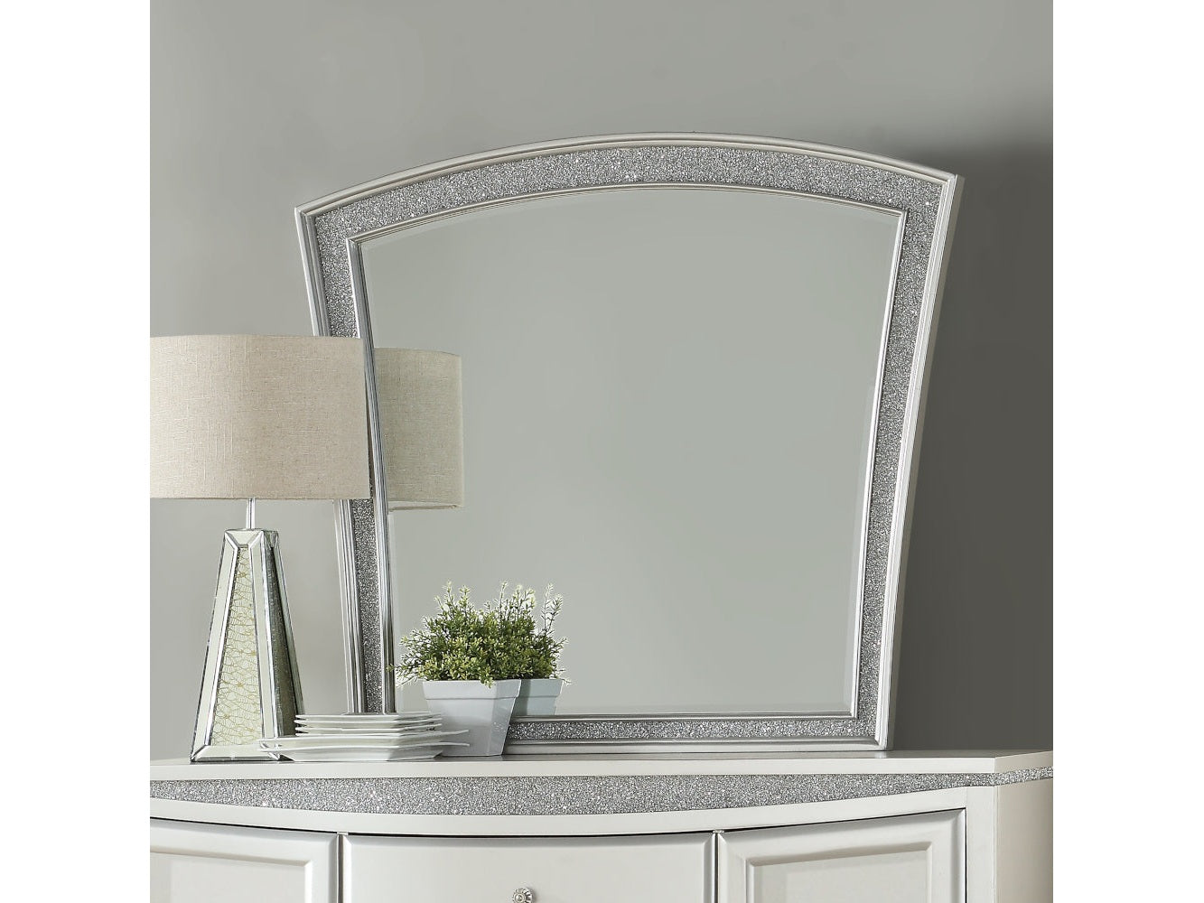 Maverick Platinum Mirror - Ornate Home