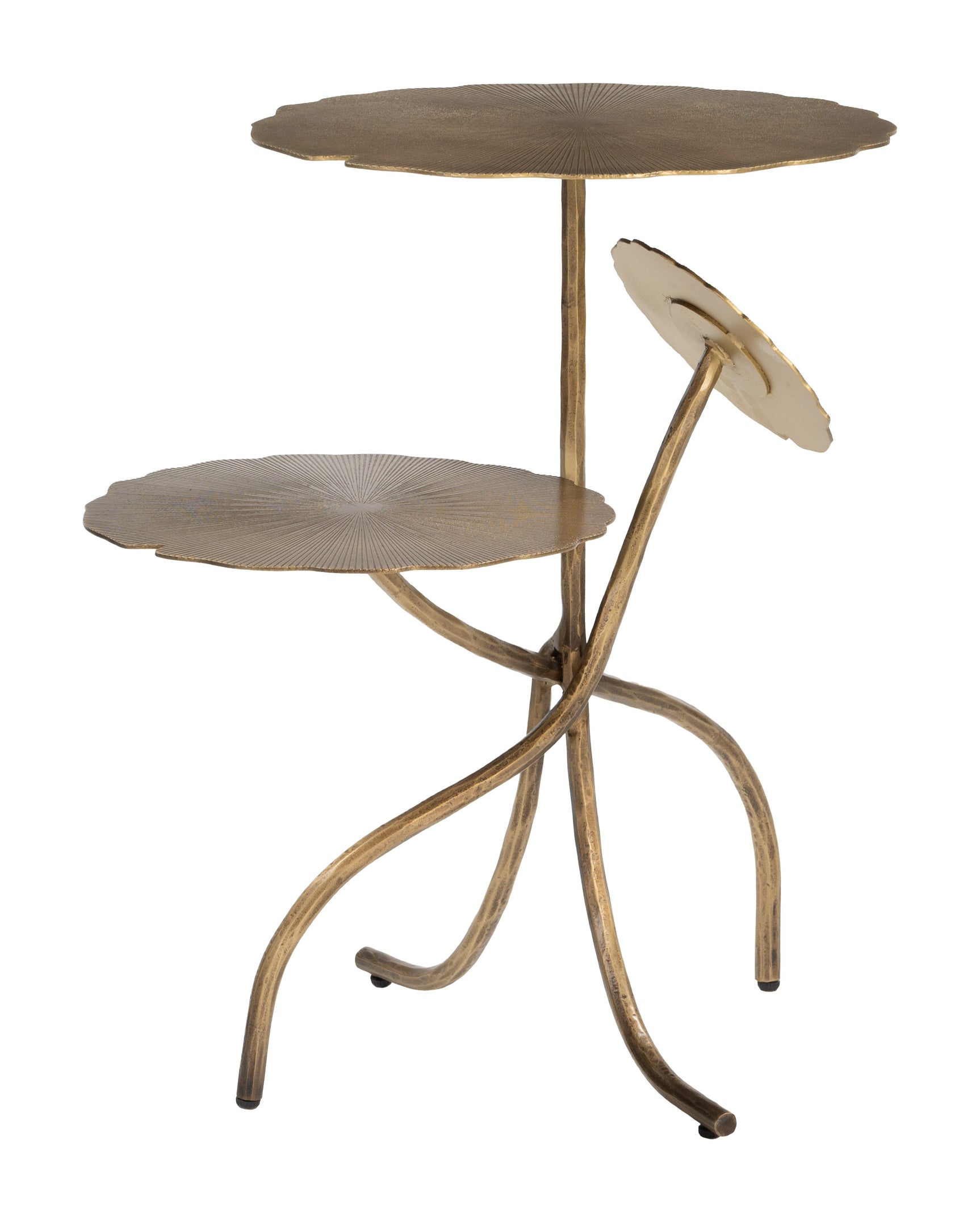 Mavro Brass Accent Table - Ornate Home