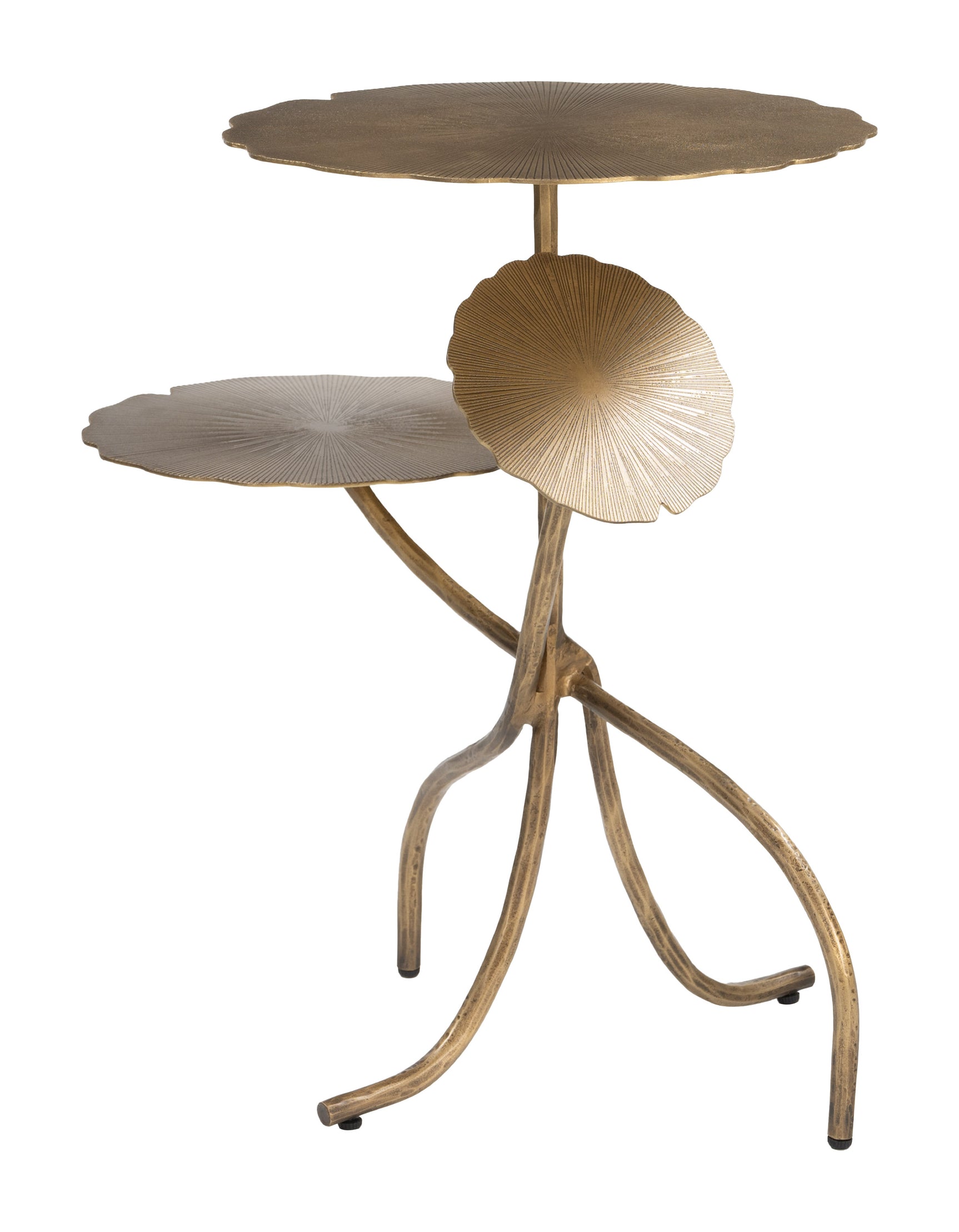 Mavro Brass Accent Table - Ornate Home