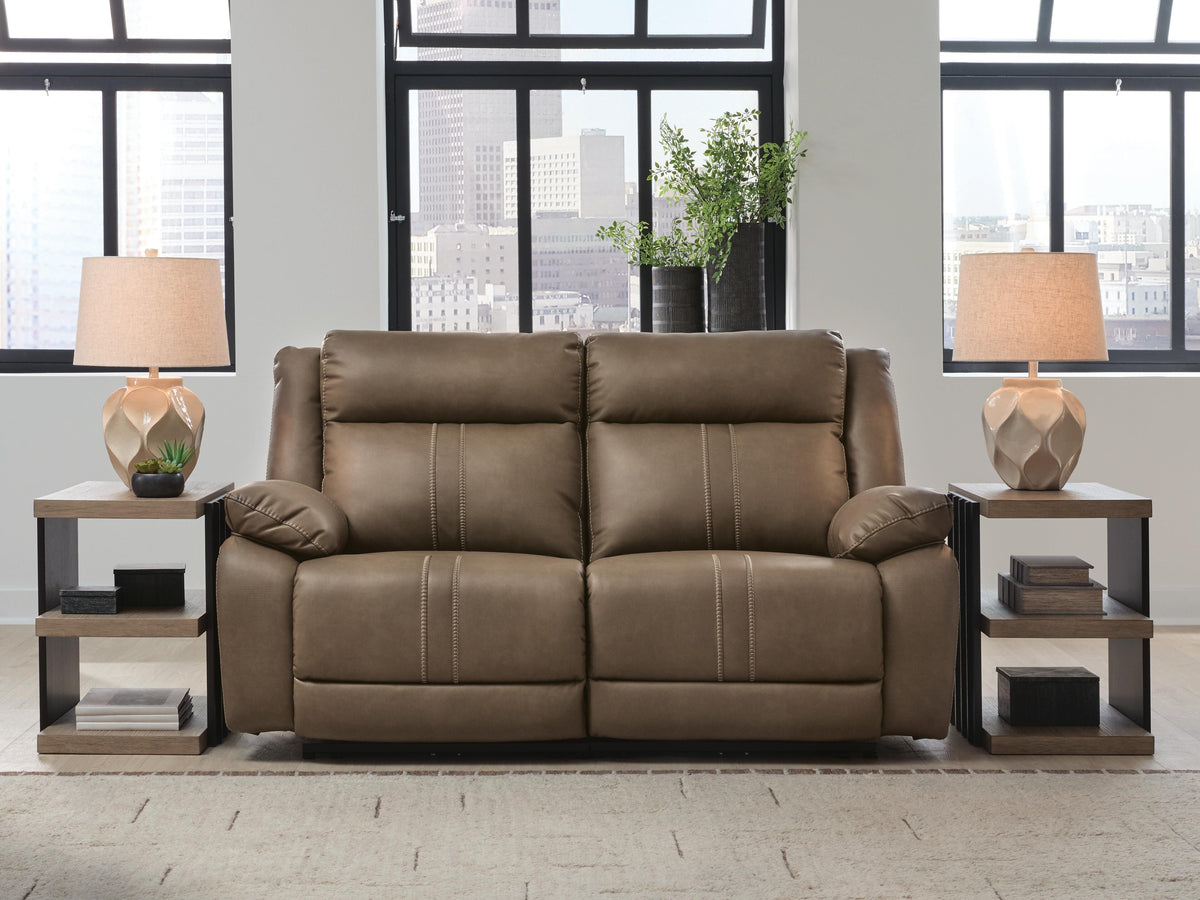 Max-Momentum Biscotti 2-Piece Power Reclining Sectional Loveseat - Ornate Home
