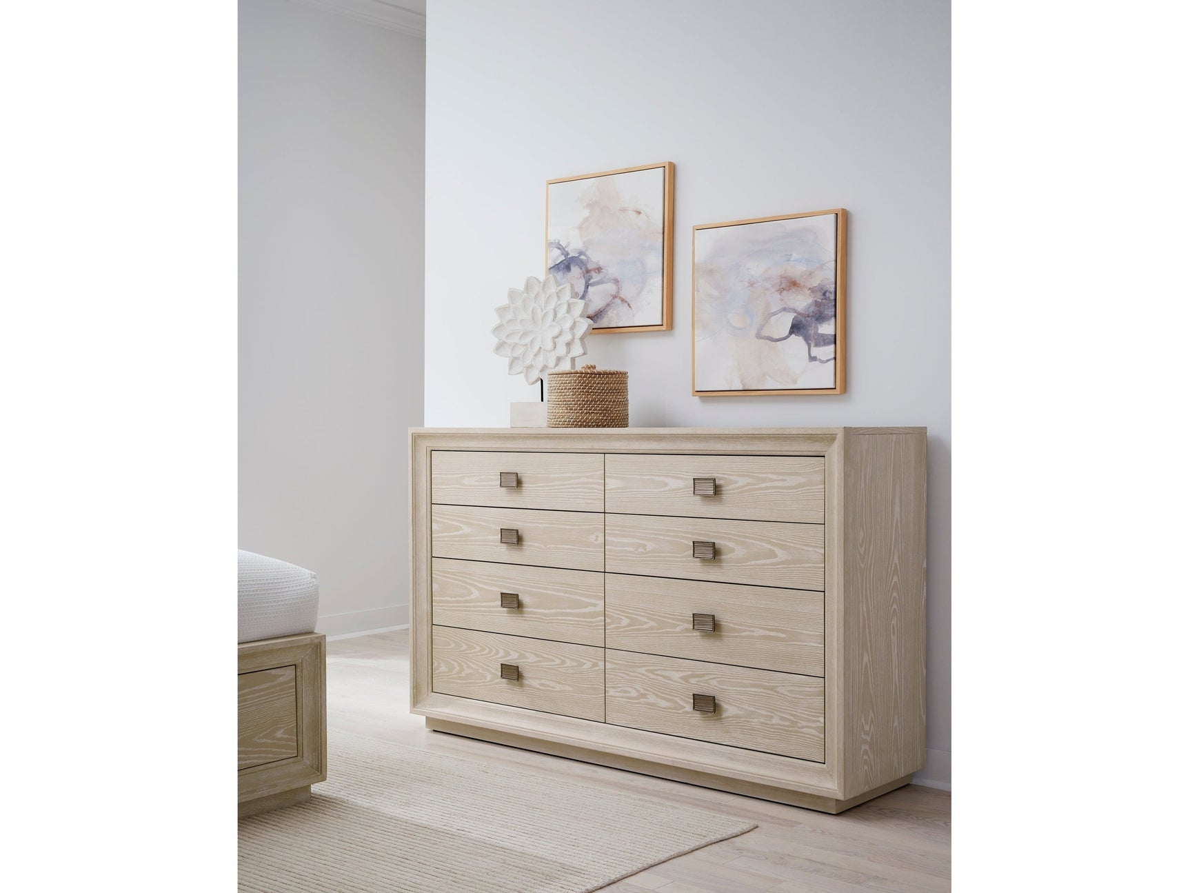 Maxime Eight Drawer Dresser in Ash - Ornate Home