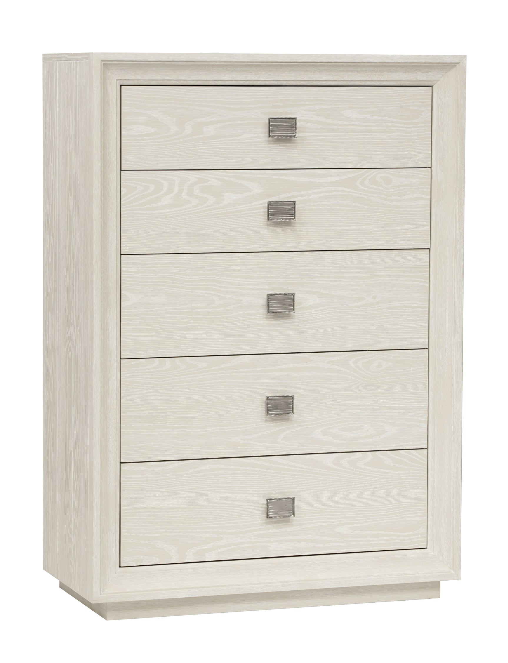 Maxime Five Drawer Chest in Ash - Ornate Home