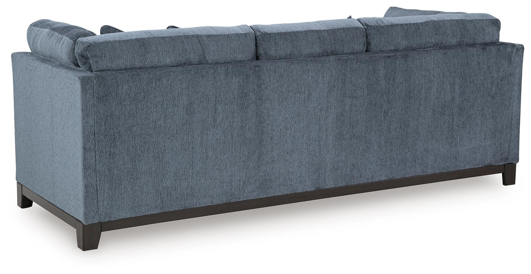 Maxon Place Navy 3-Piece Sectional and Ottoman - Ornate Home