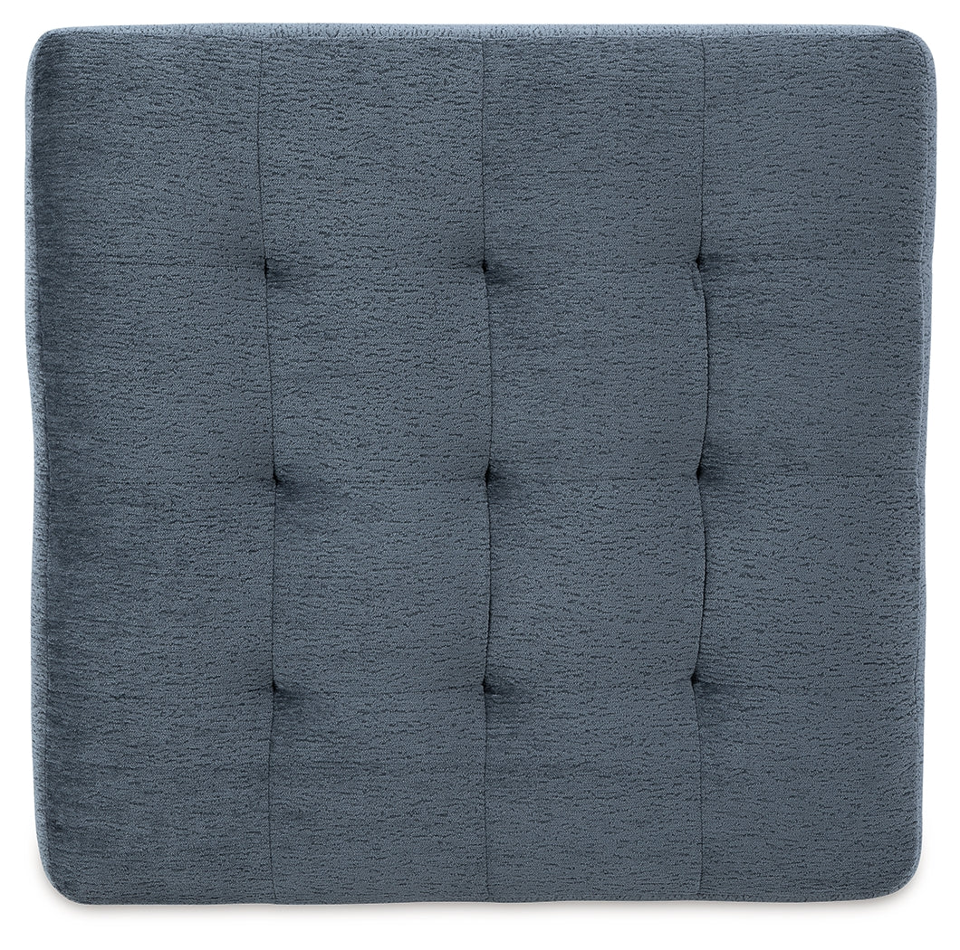 Maxon Place Navy Oversized Accent Ottoman (Online Special Price) - Ornate Home