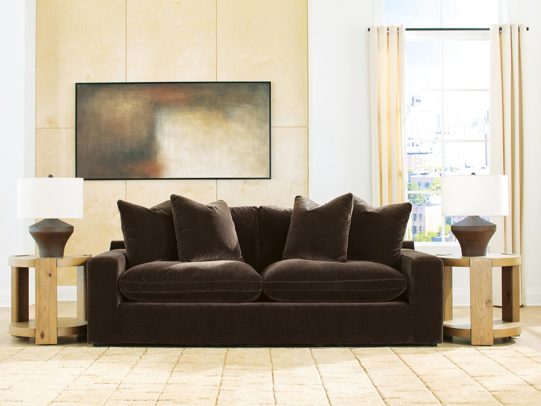 Maxton Heights Bittersweet Sofa - Ornate Home