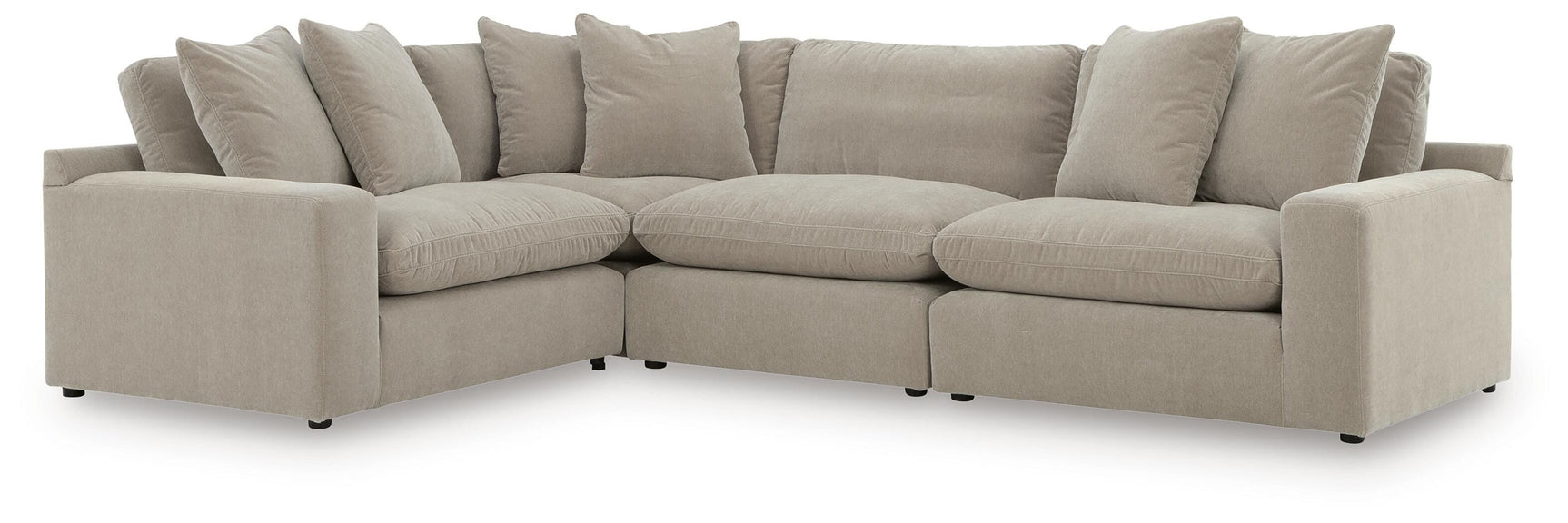 Maxton Heights Pebble 4-Piece Sectional - Ornate Home