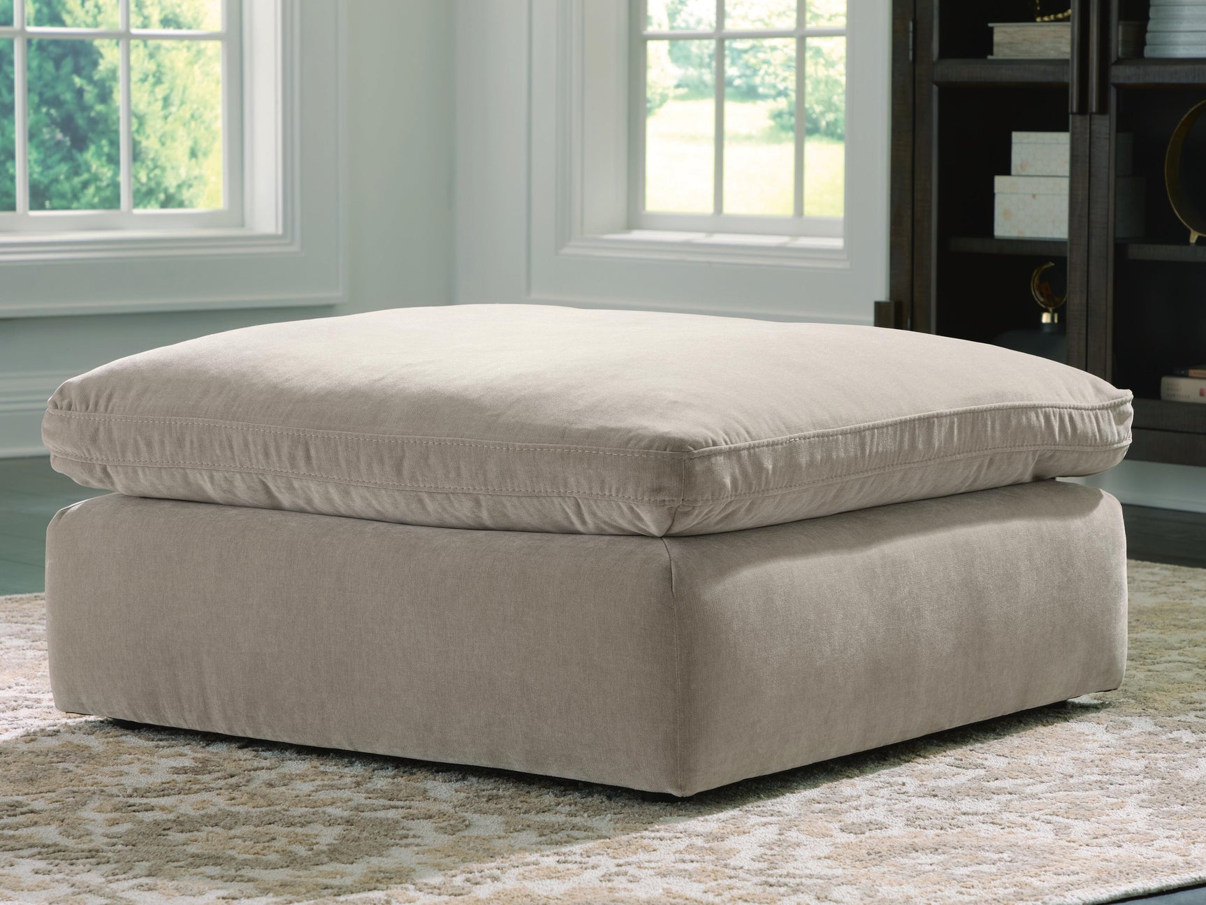 Maxton Heights Pebble Oversized Accent Ottoman - Ornate Home