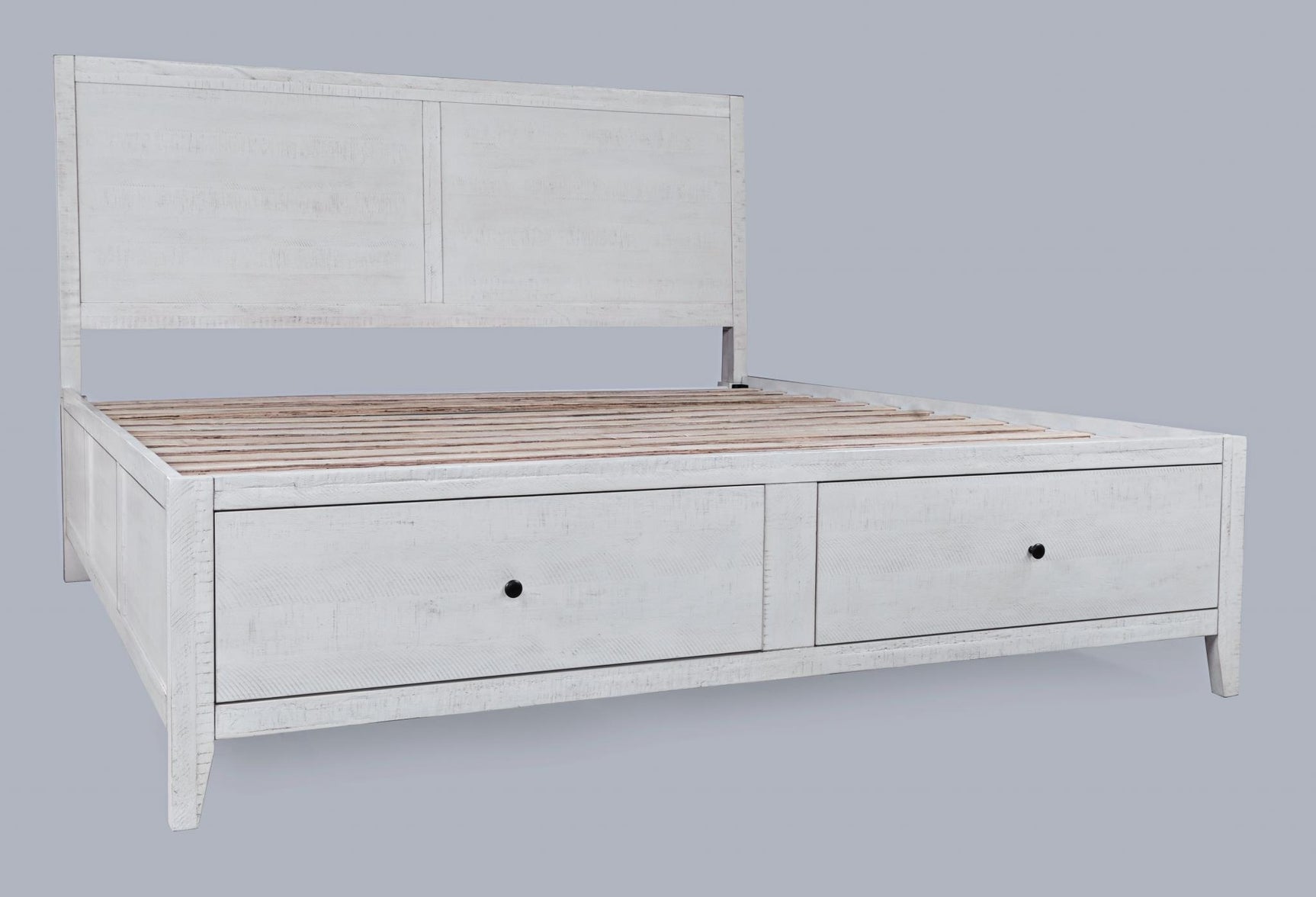 Maxton Ivory 3-Piece King Storage Bedroom Set - Ornate Home