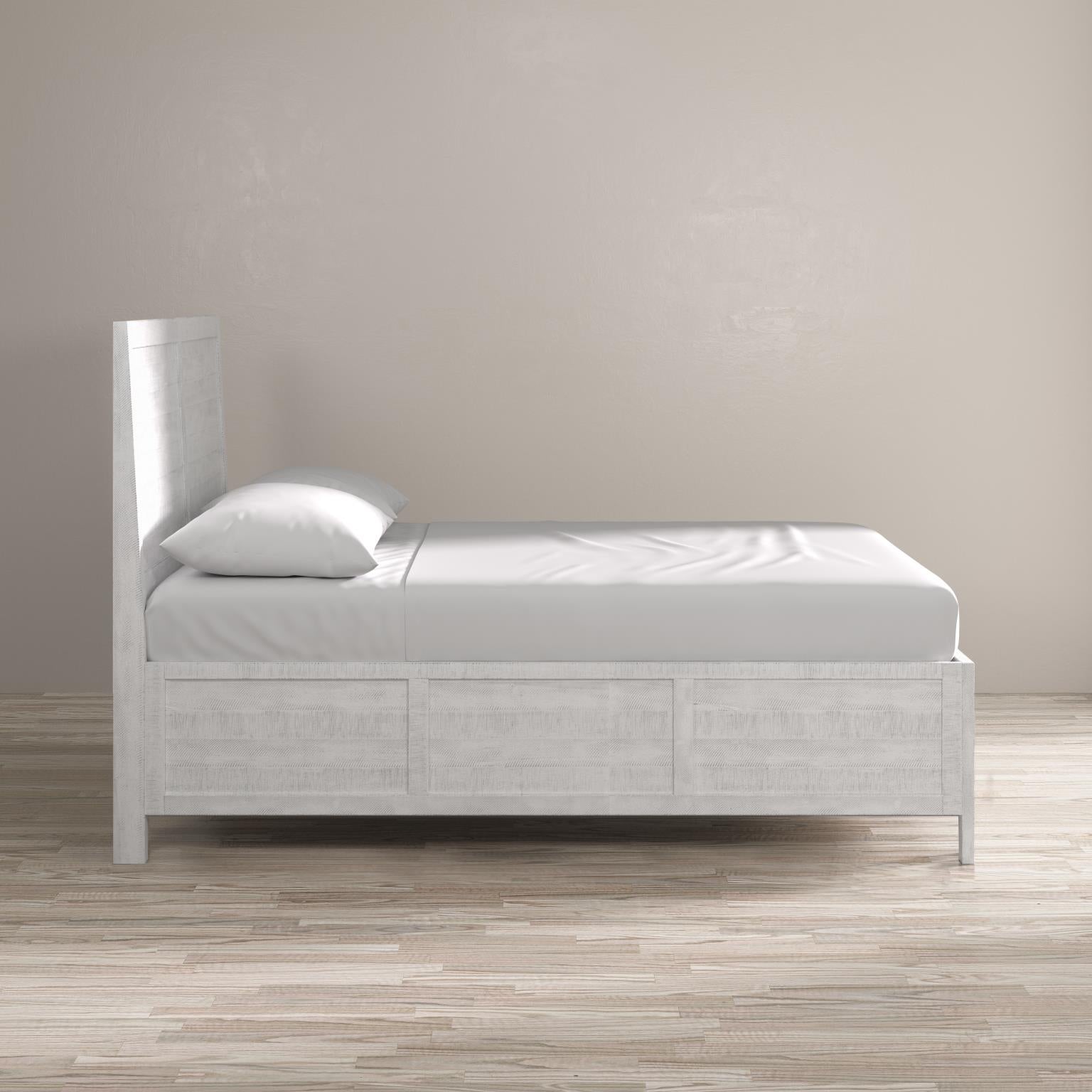 Maxton Ivory 4-Piece Queen Panel Bedroom Set - Ornate Home