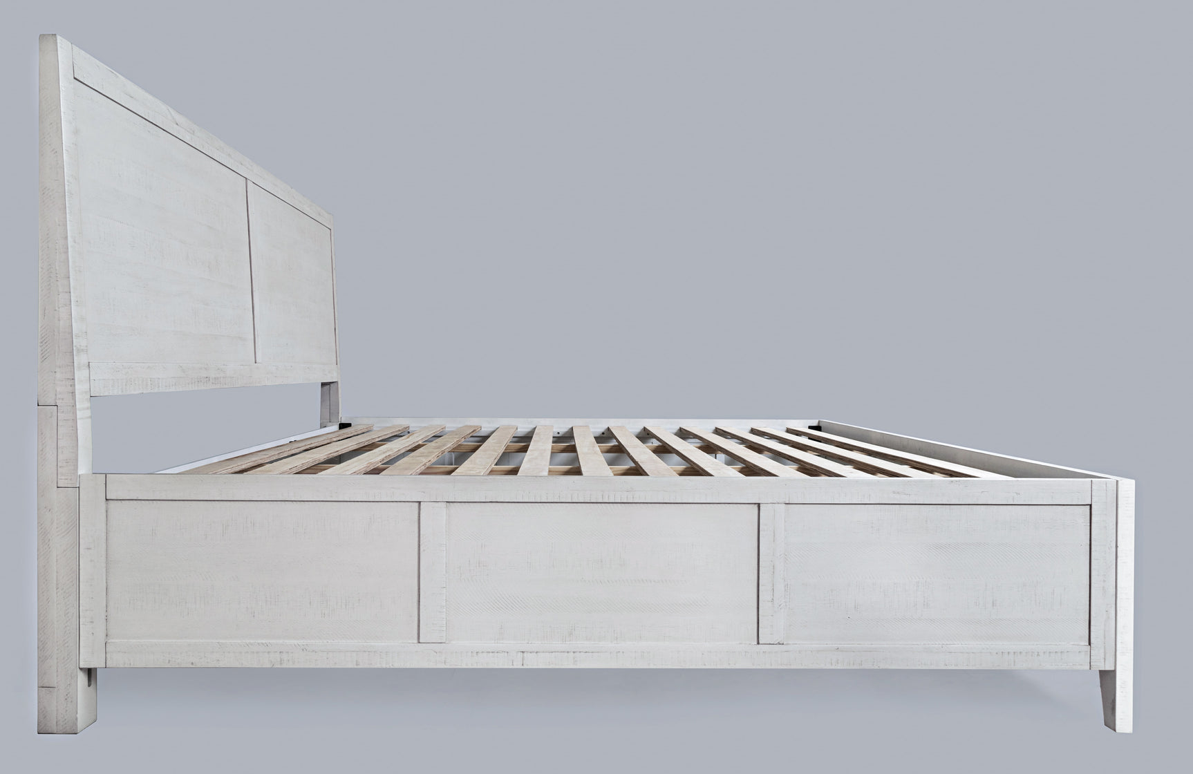 Maxton Ivory King Panel Bed - Ornate Home