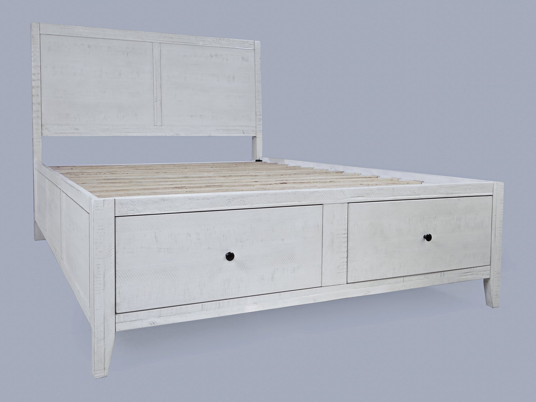 Maxton Ivory Queen Storage Bed - Ornate Home