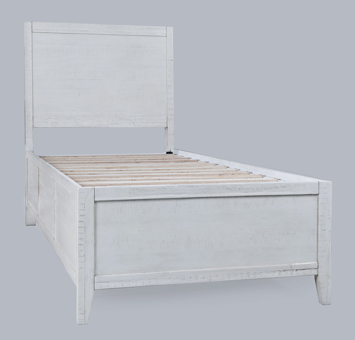 Maxton Ivory Twin Panel Bed - Ornate Home