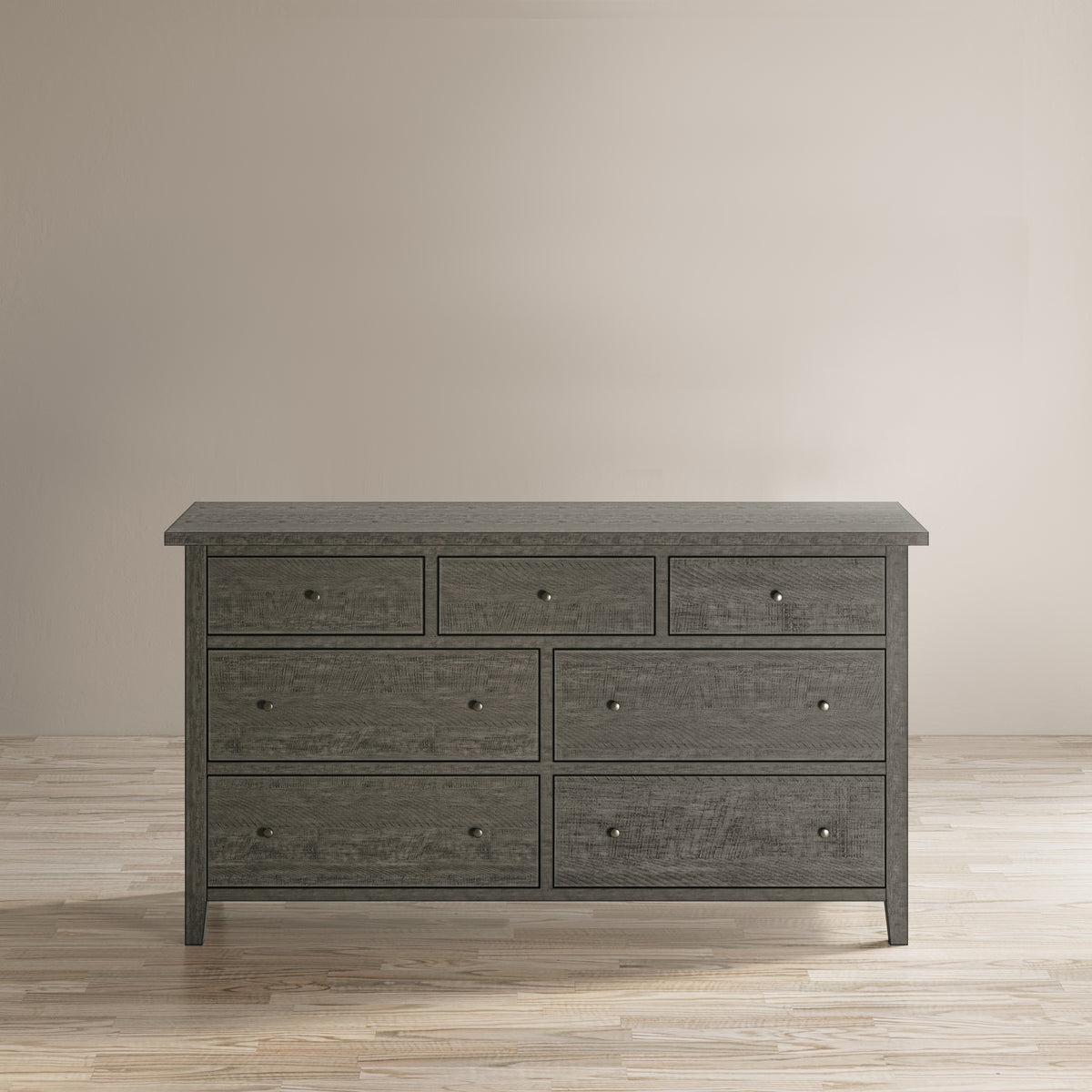Maxton Stone 3-Piece Queen Panel Bedroom Set - Ornate Home