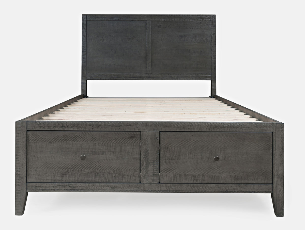 Maxton Stone Full Storage Bed - Ornate Home