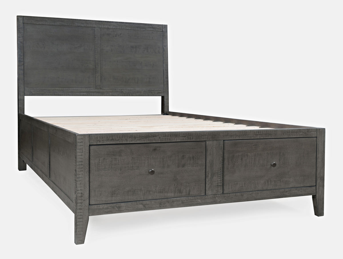 Maxton Stone Full Storage Bed - Ornate Home