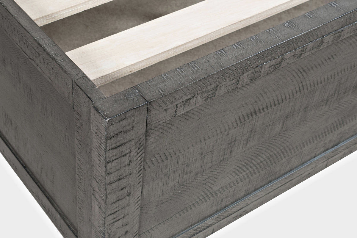 Maxton Stone Queen Panel Bed - Ornate Home