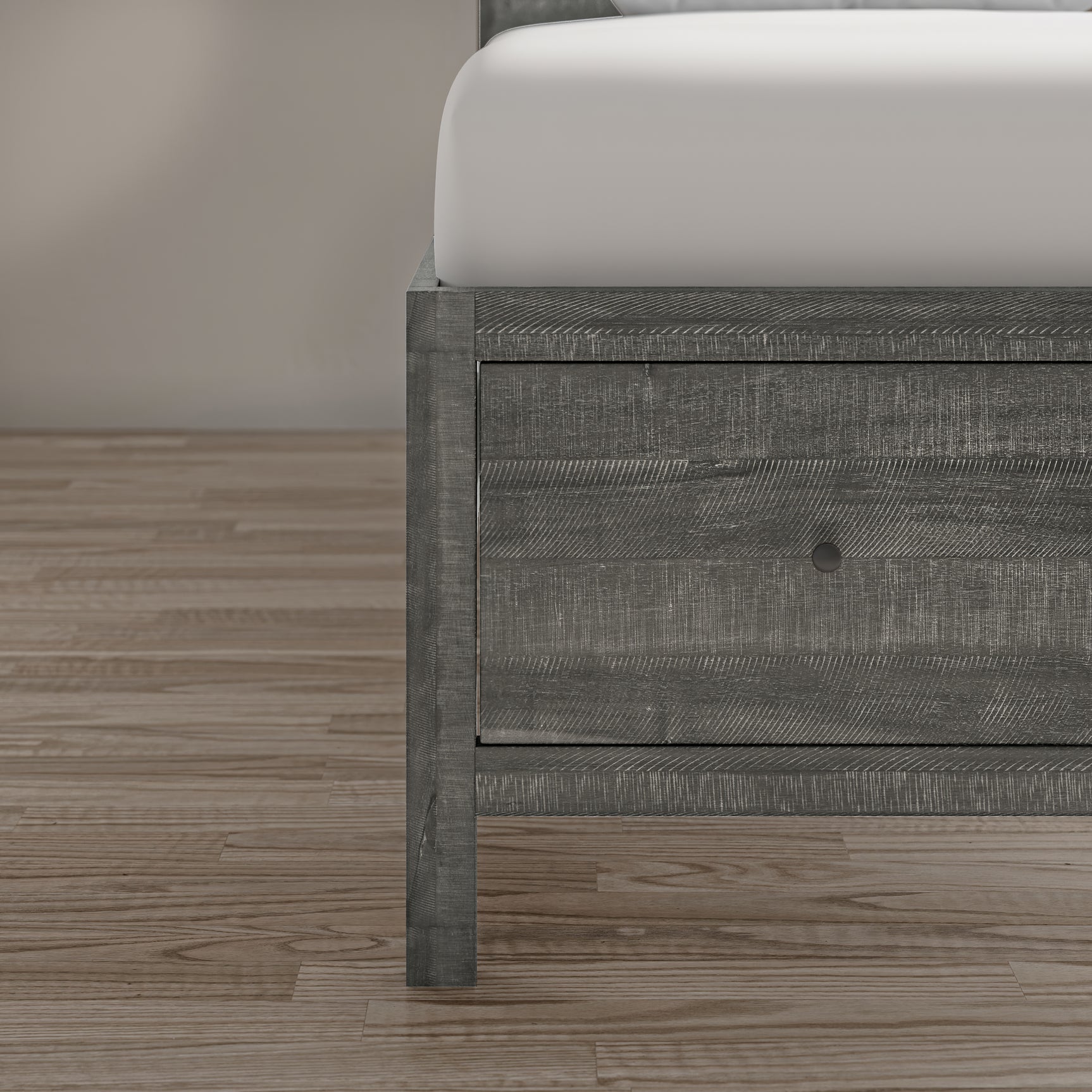 Maxton Stone Twin Storage Bed - Ornate Home