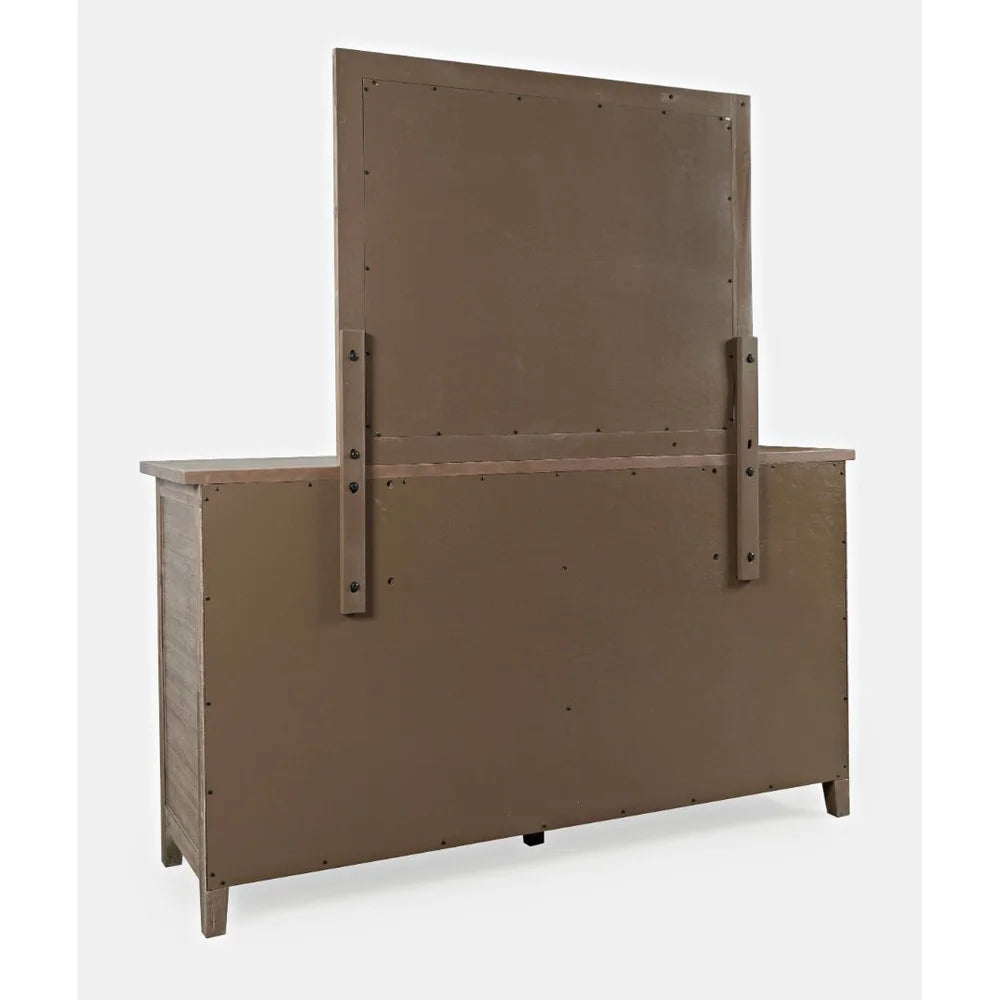 Maxton Wash Brown Mirror - Ornate Home