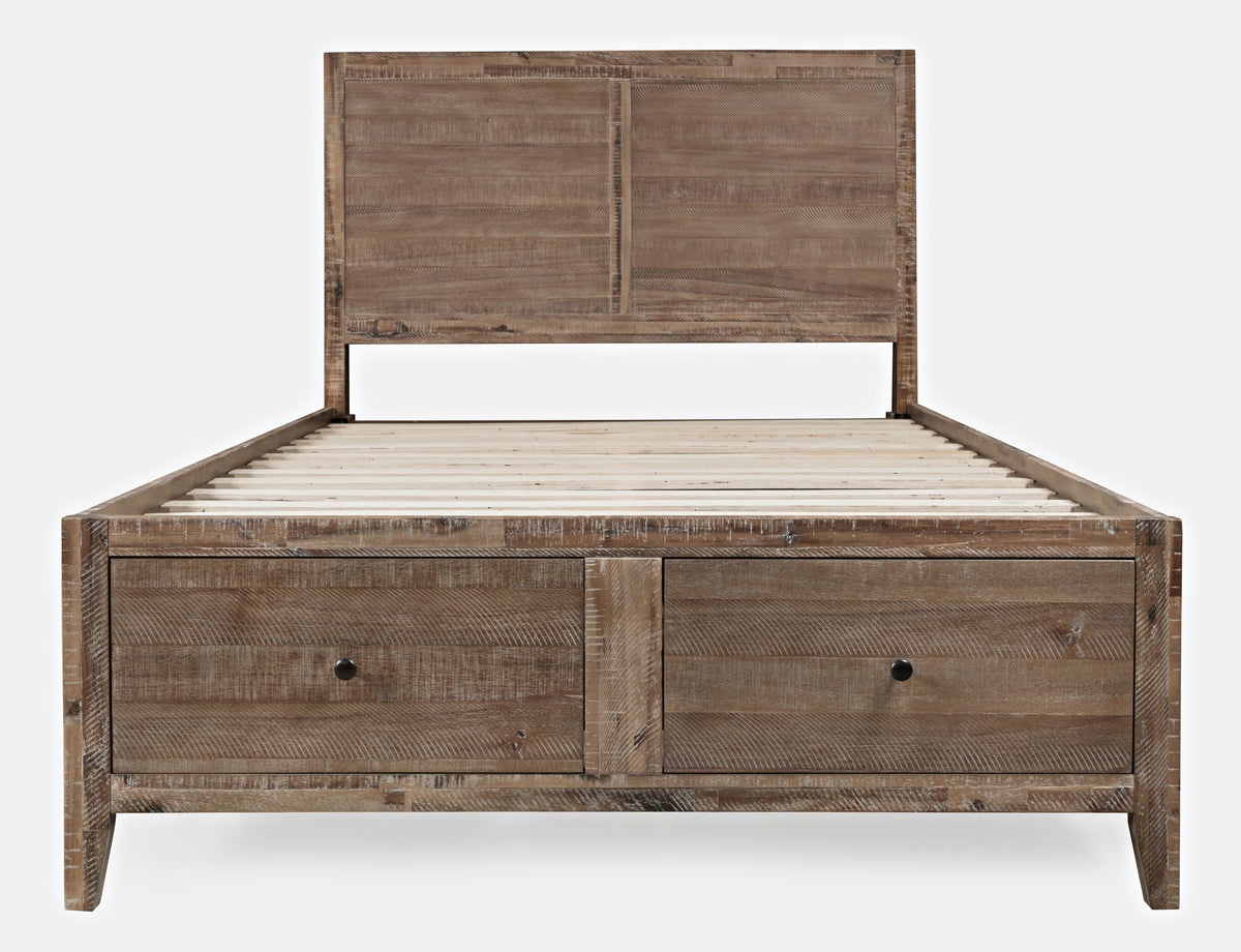 Maxton Wash Full Storage Bed - Ornate Home