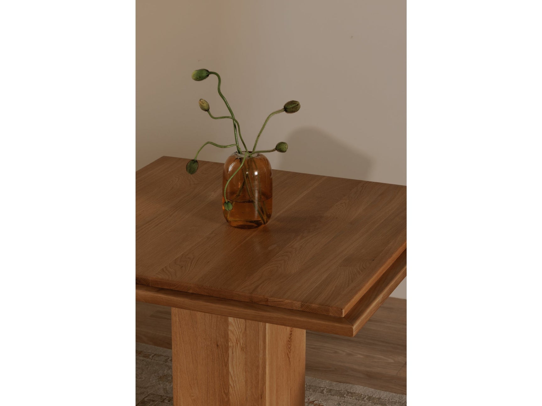 May Natural Oak Cafe Table - Ornate Home
