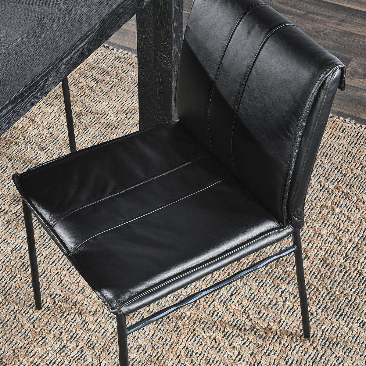 Mayer Black Dining Chair (Set of 2) - Ornate Home