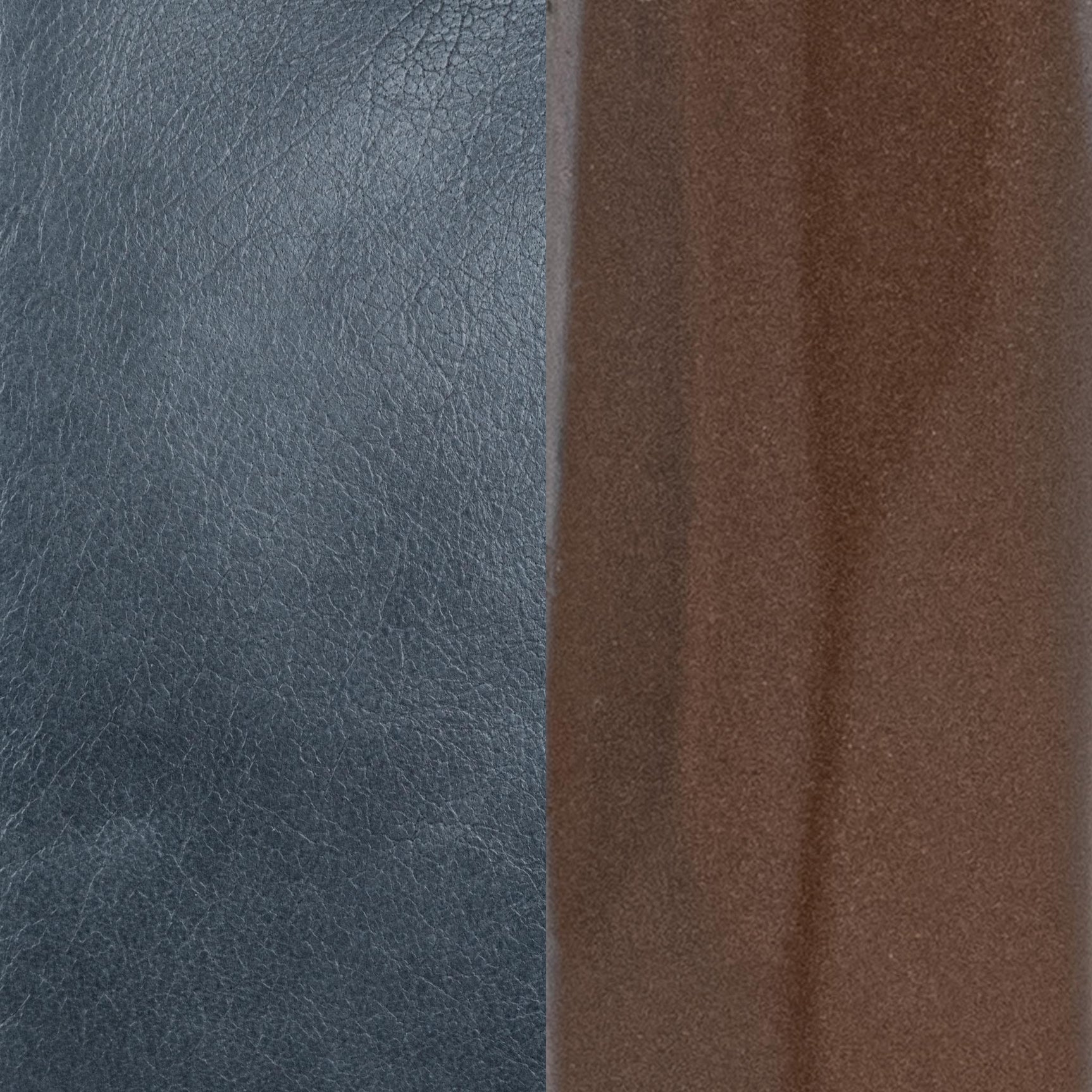 Mayer Leather Ocean Blue Dining Chair (Set of 2) - Ornate Home