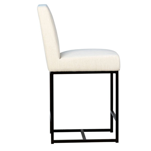 Mayes Off White Counter Stool - Ornate Home