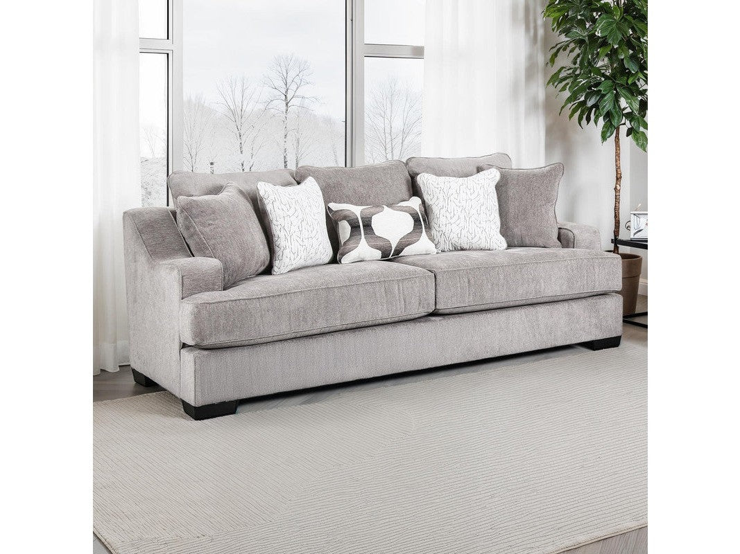 Mayfield Gray Oversized Sofa - Ornate Home