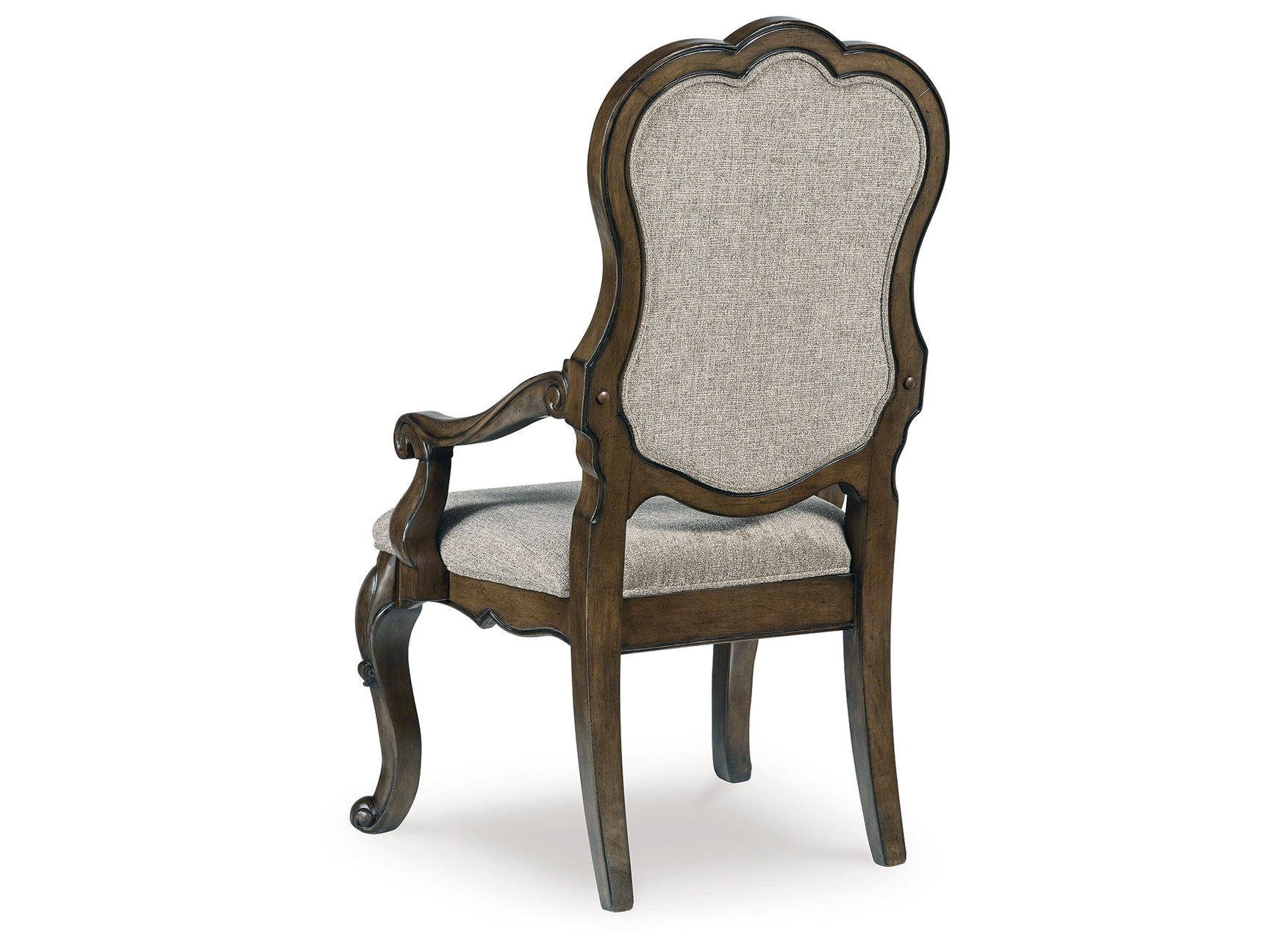 Maylee Dark Brown Dining Arm Chair (Set of 2) - Ornate Home