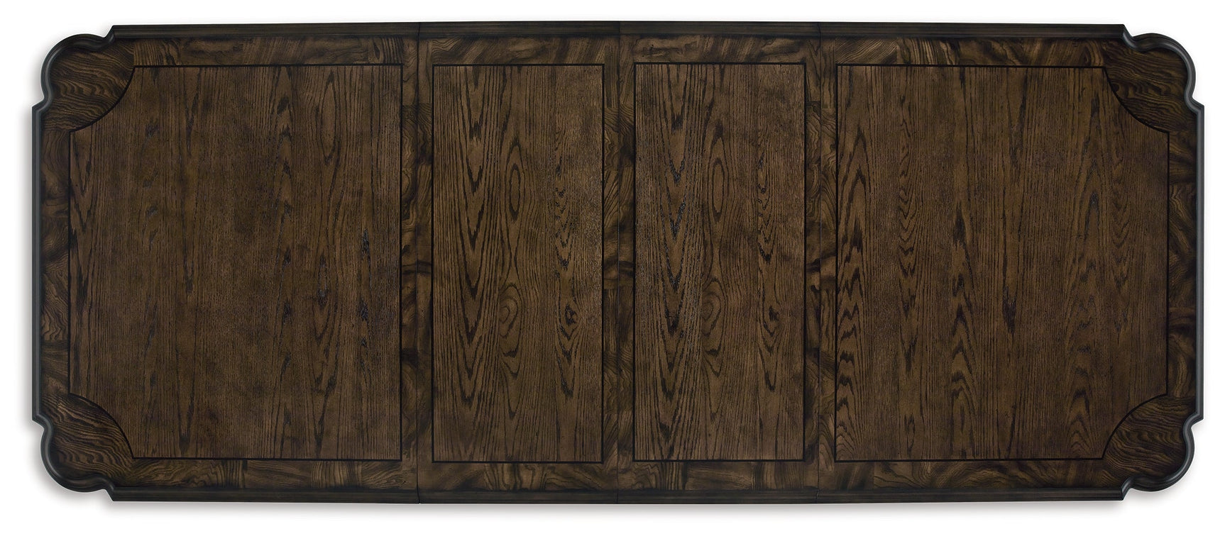 Maylee Dark Brown Dining Extension Table - Ornate Home