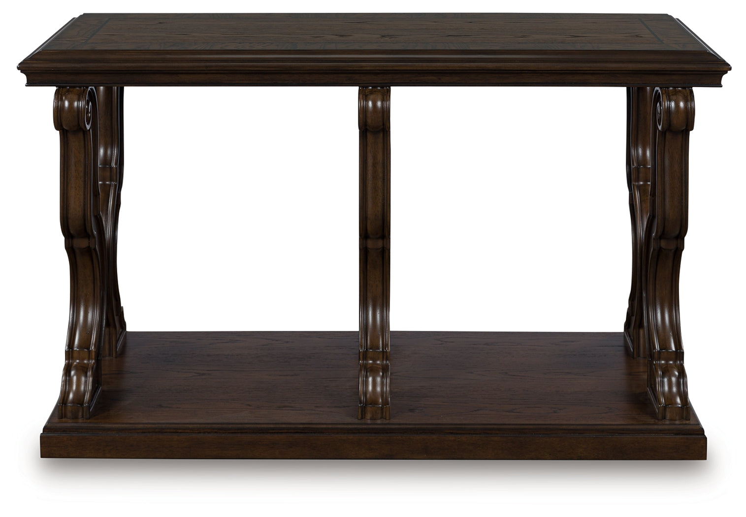 Maylee Dark Brown Sofa Table - Ornate Home