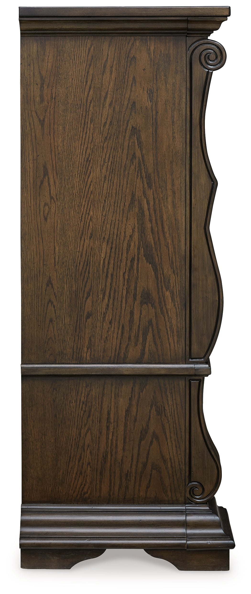 Maylee King Upholstered Bed & Dresser & Mirror & Chest & 2 Nightstands (Online Special Price) - Ornate Home