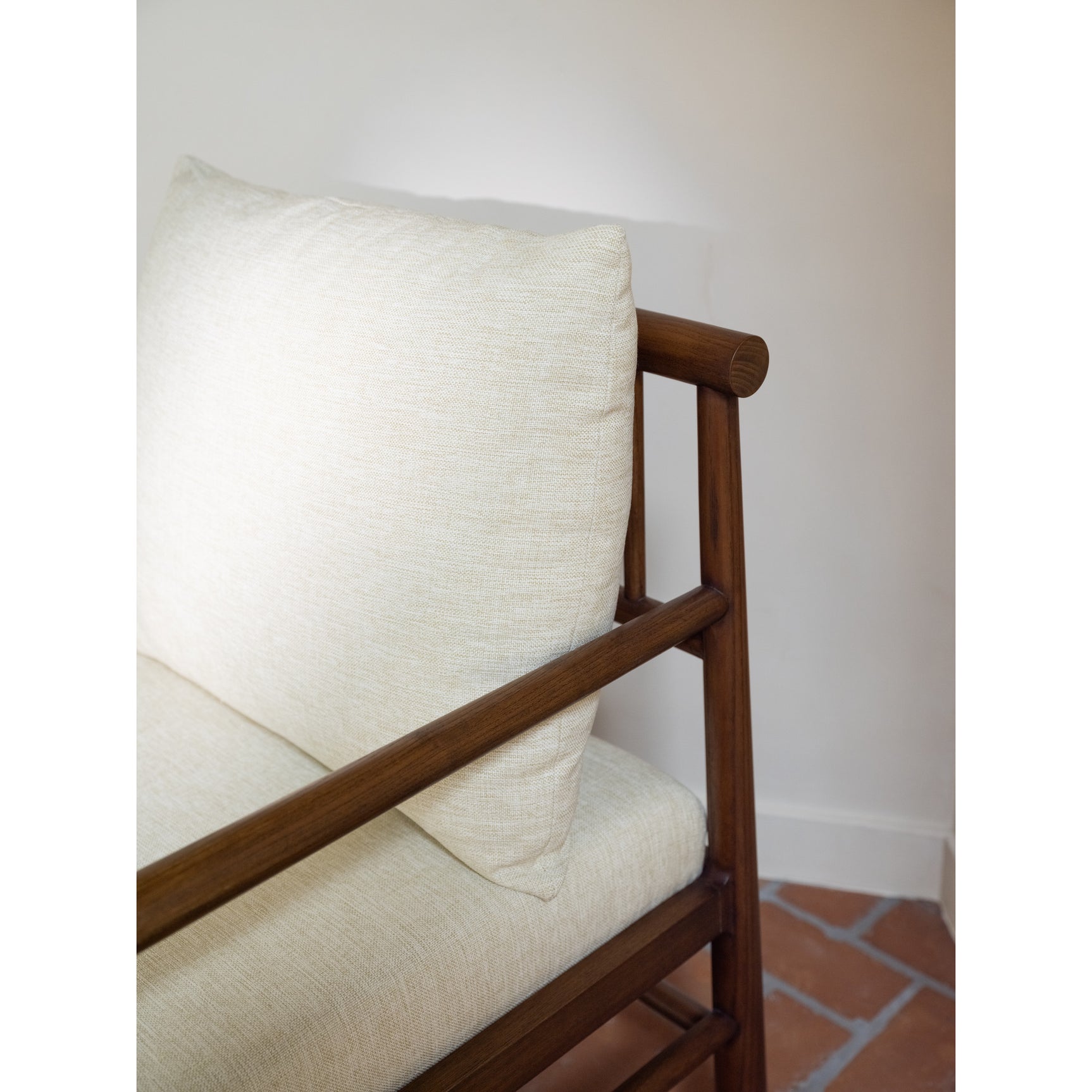 Mayne Cream Accent Chair - Ornate Home