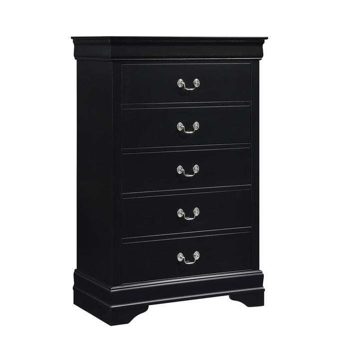 Mayville Black Chest - Ornate Home