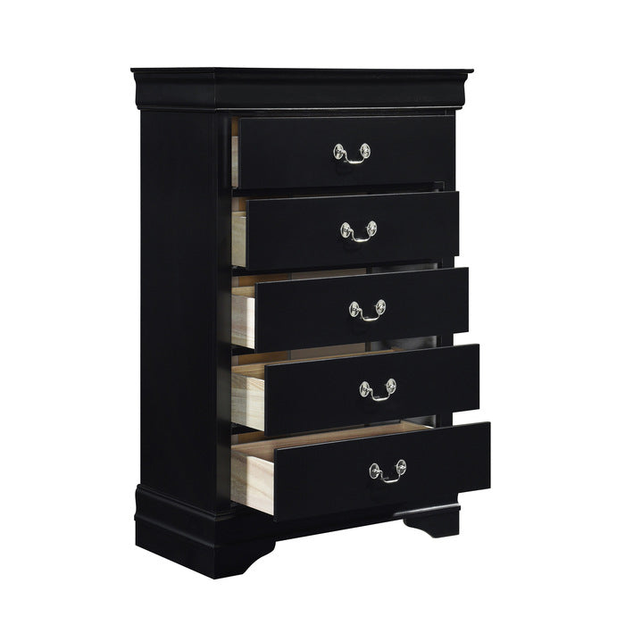 Mayville Black Chest - Ornate Home