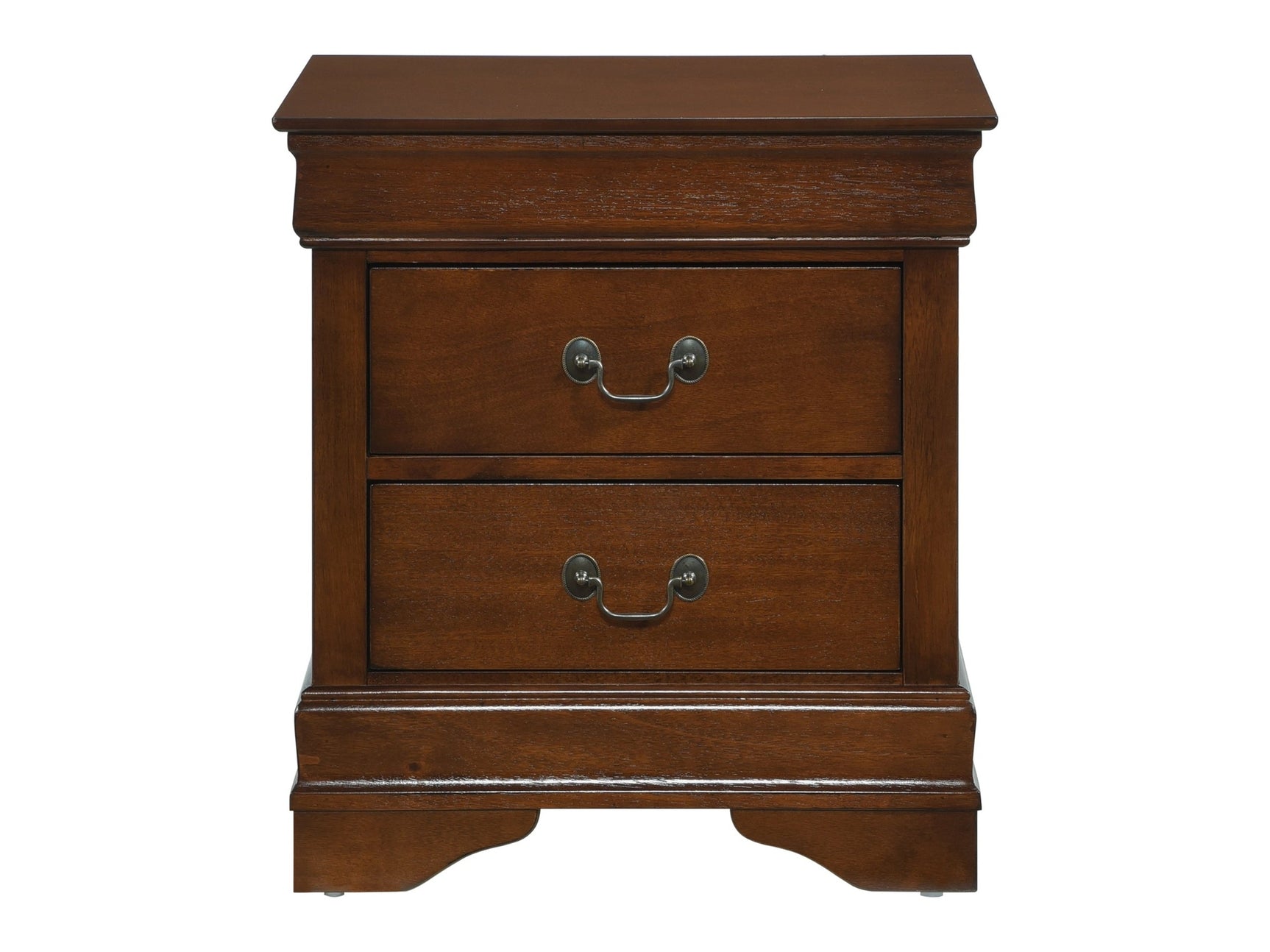 Mayville Brown Cherry Nightstand - Ornate Home