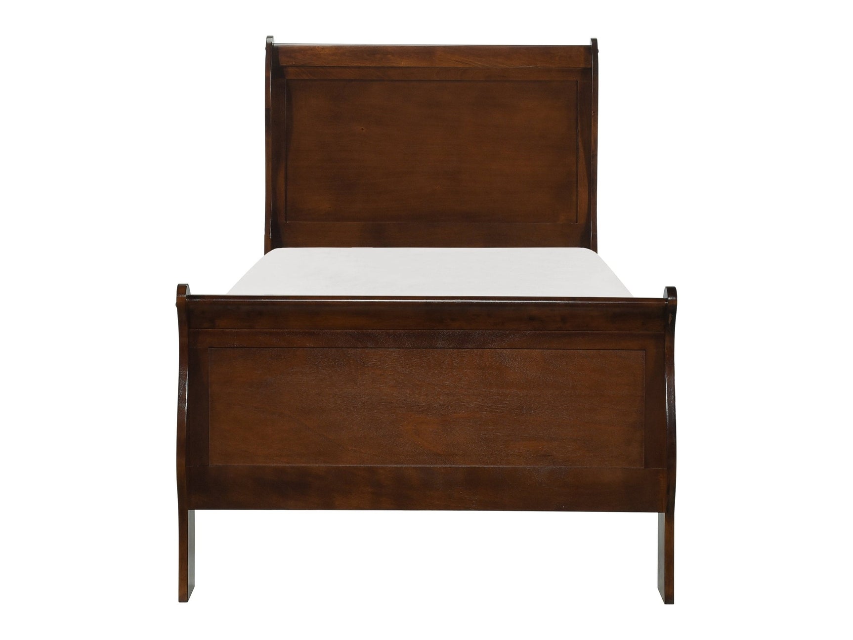 Mayville Brown Cherry Twin Bed - Ornate Home