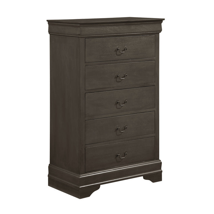 Mayville Stained Gray Chest - Ornate Home