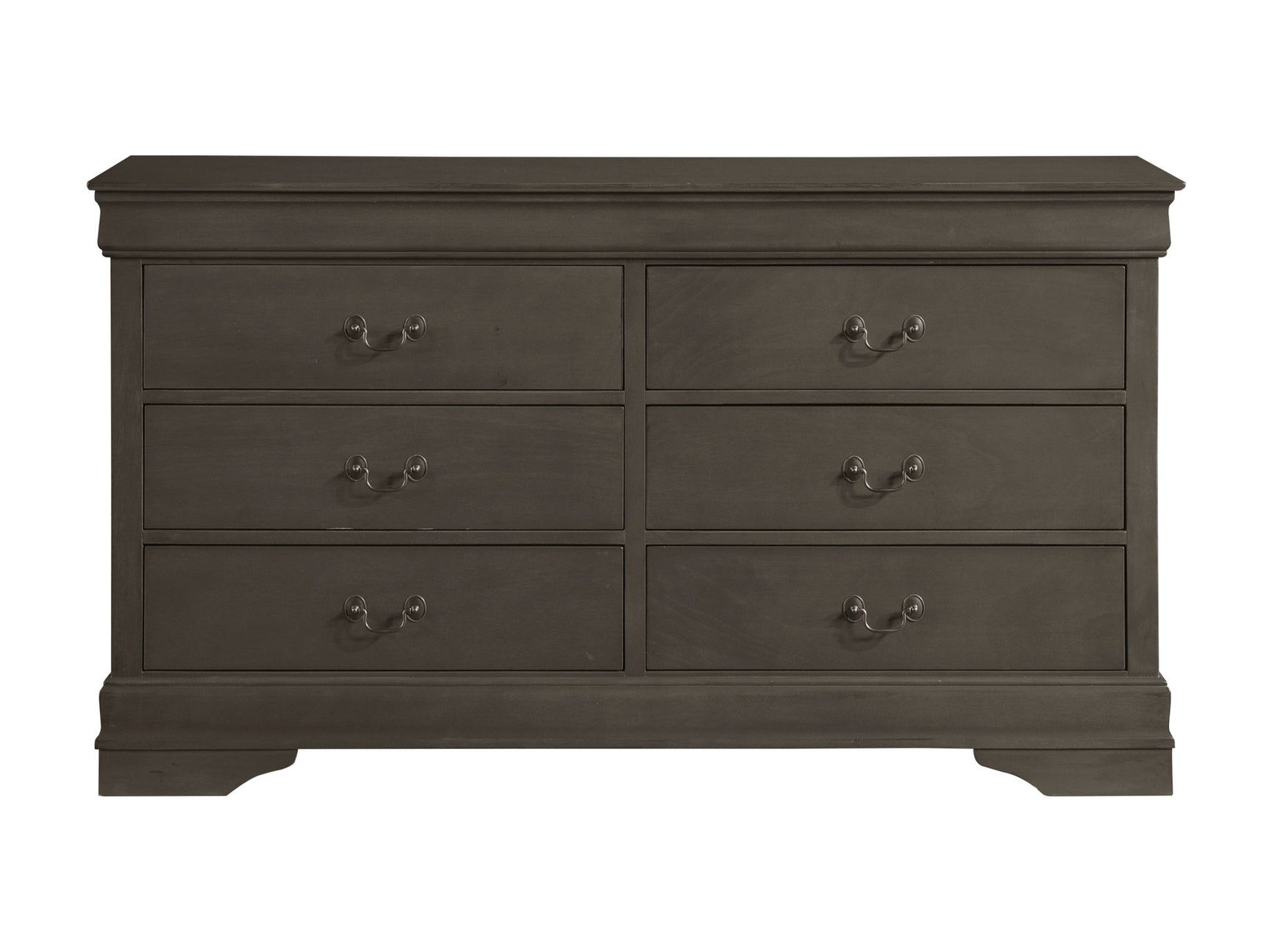 Mayville Stained Gray Dresser - Ornate Home