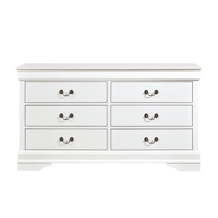 Mayville White Dresser - Ornate Home