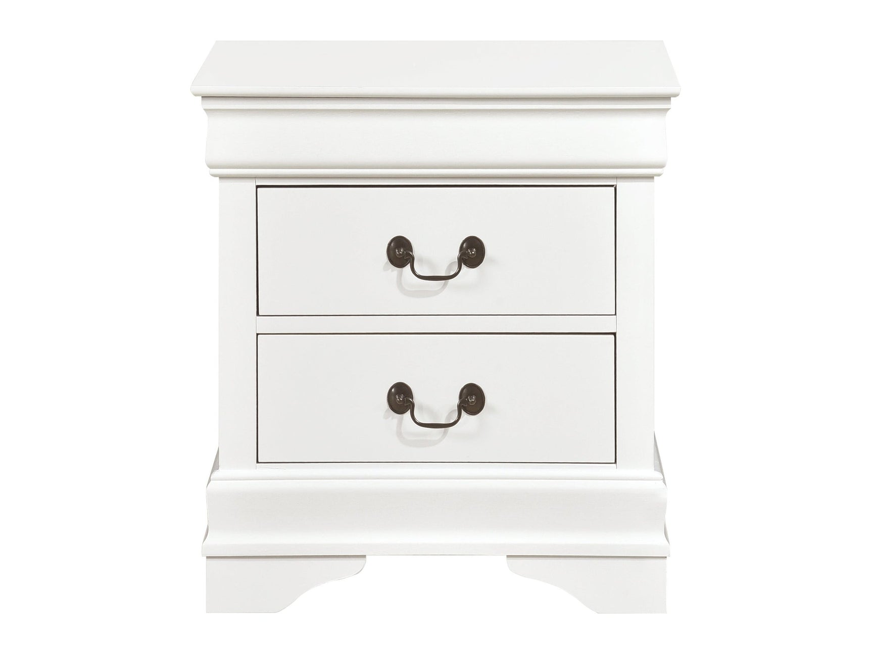 Mayville White Nightstand - Ornate Home
