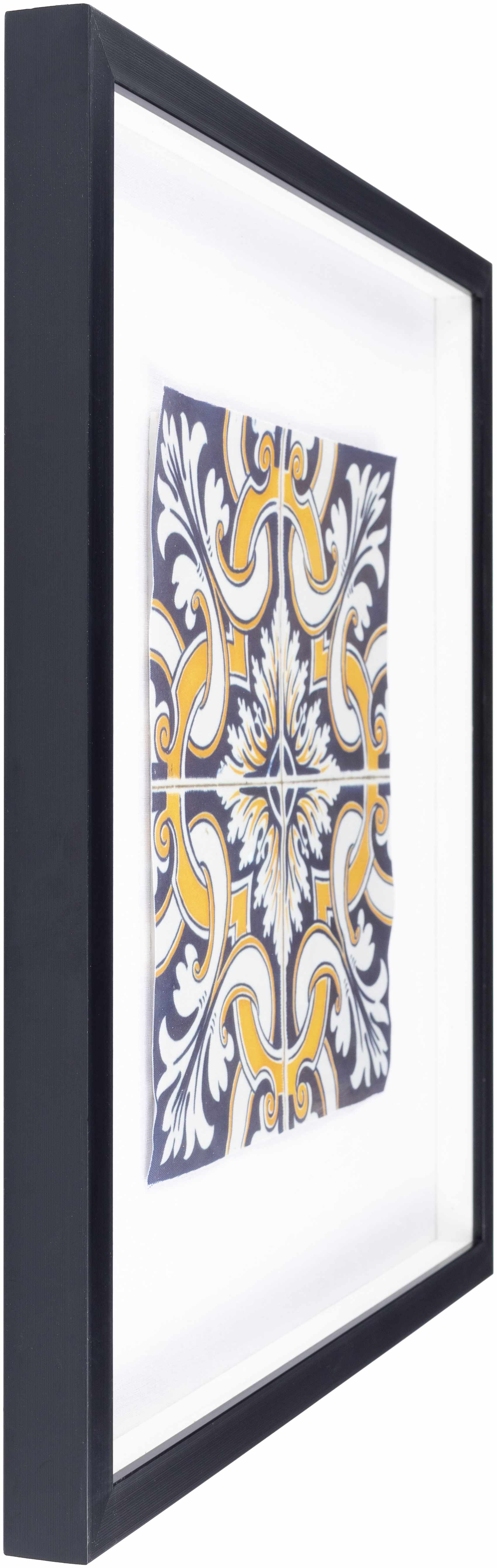 Mazgirt Majestic Black Frame Wall Art Piece - Ornate Home