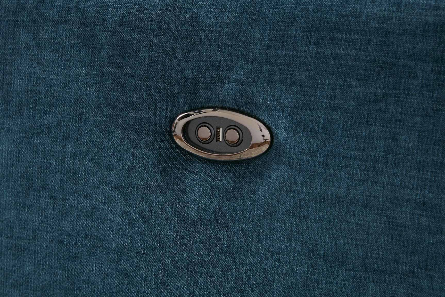 McBurg Navy Swivel Power Recliner - Ornate Home