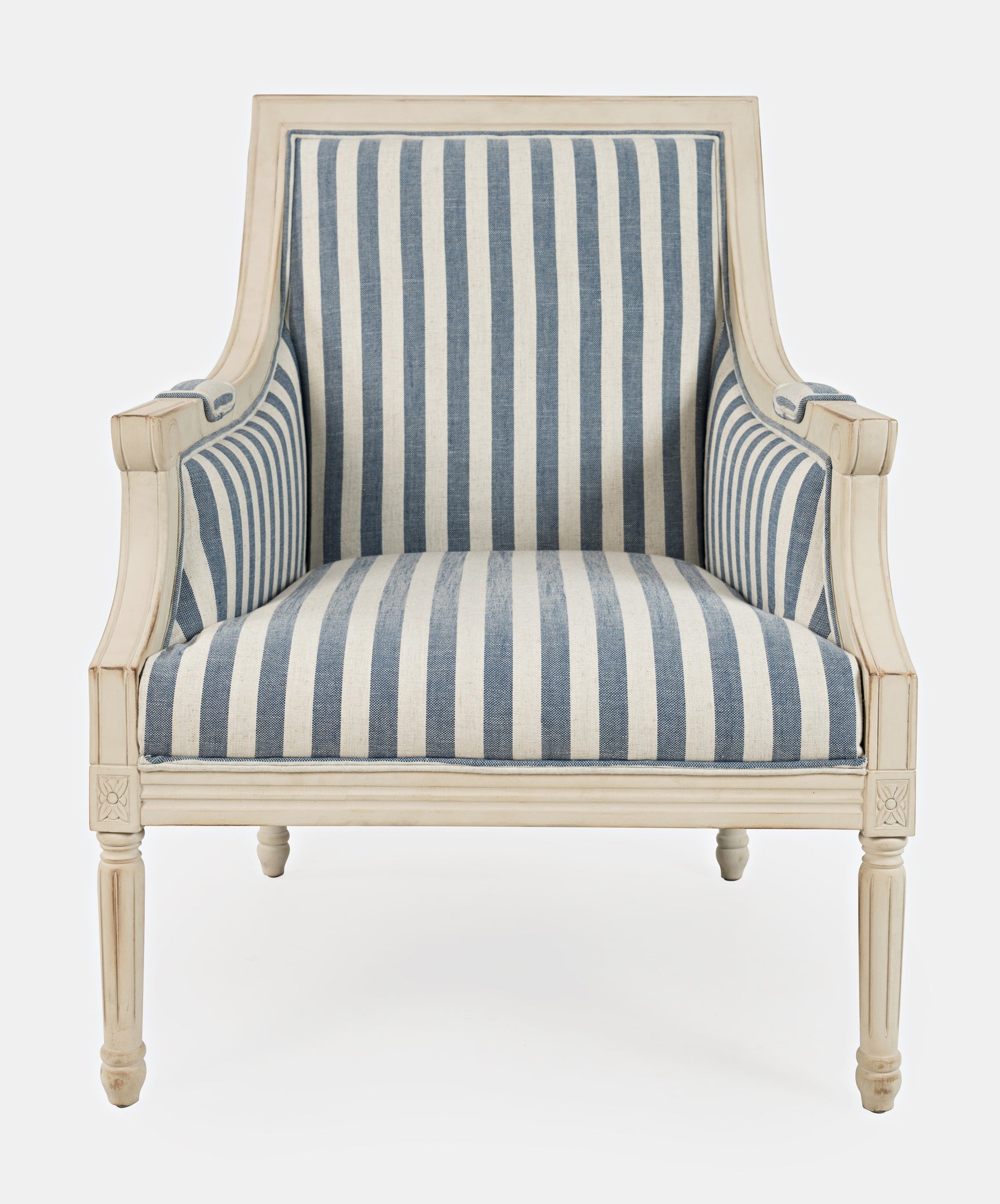 McKenna Blue Accent Chair - Ornate Home