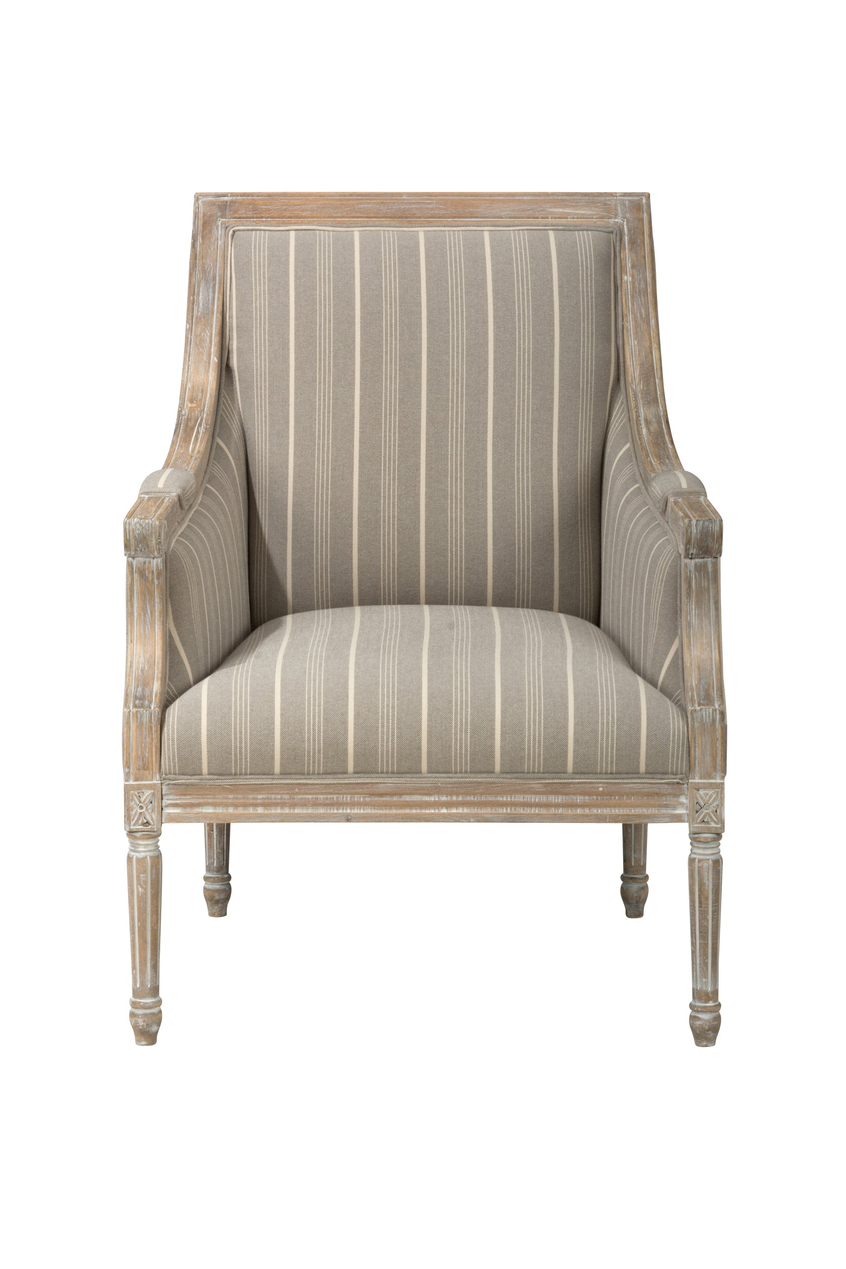 McKenna Taupe Accent Chair - Ornate Home