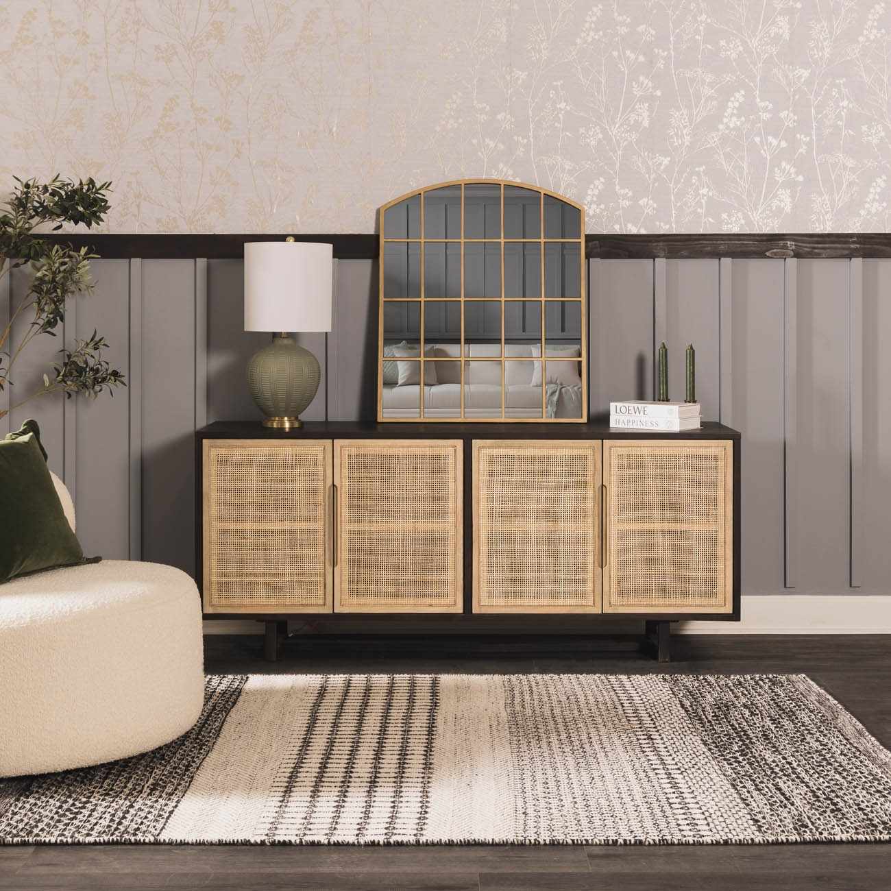 McMurray Green Textured Table Lamp - Ornate Home